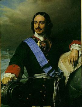 Paul Delaroche : Peter the Great of Russia